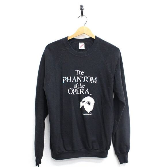 Vintage Phantom of the Opera Broadway Musical Sweatshirt Large - Picture 1 of 4